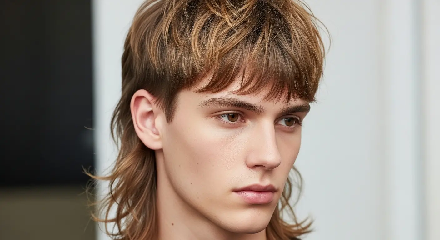 Light Wolf Mullet Fine Hair