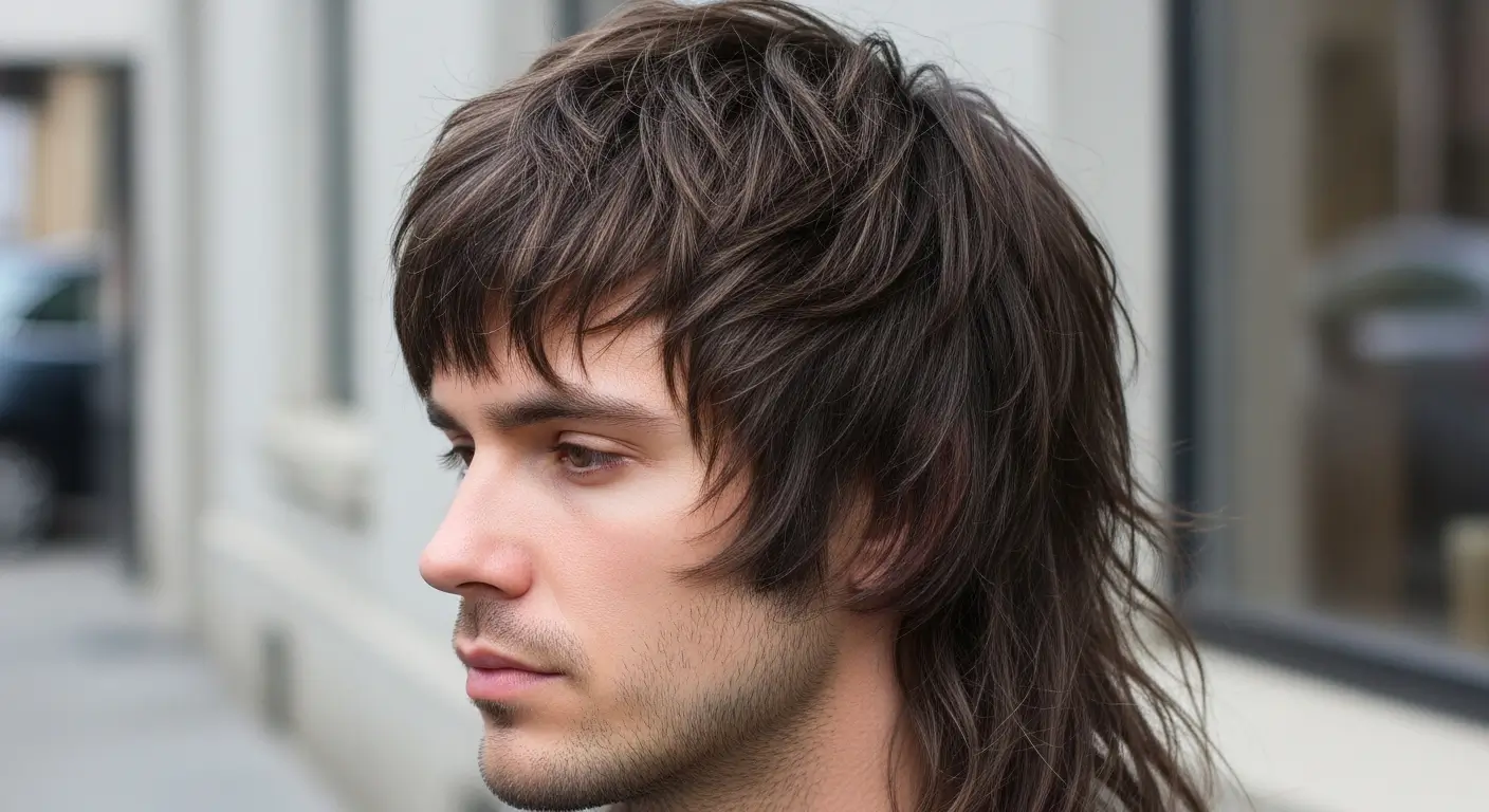 Heavy Shaggy Wolf Mullet