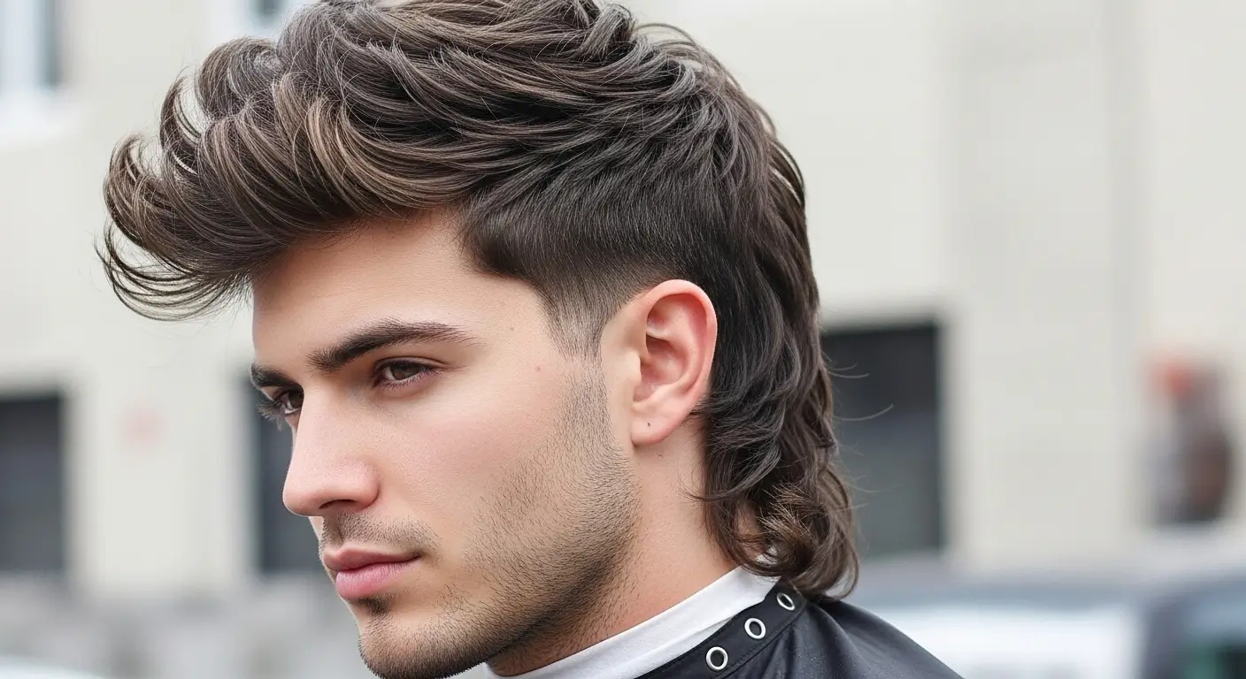 Big Volume Wolf Mullet Cut