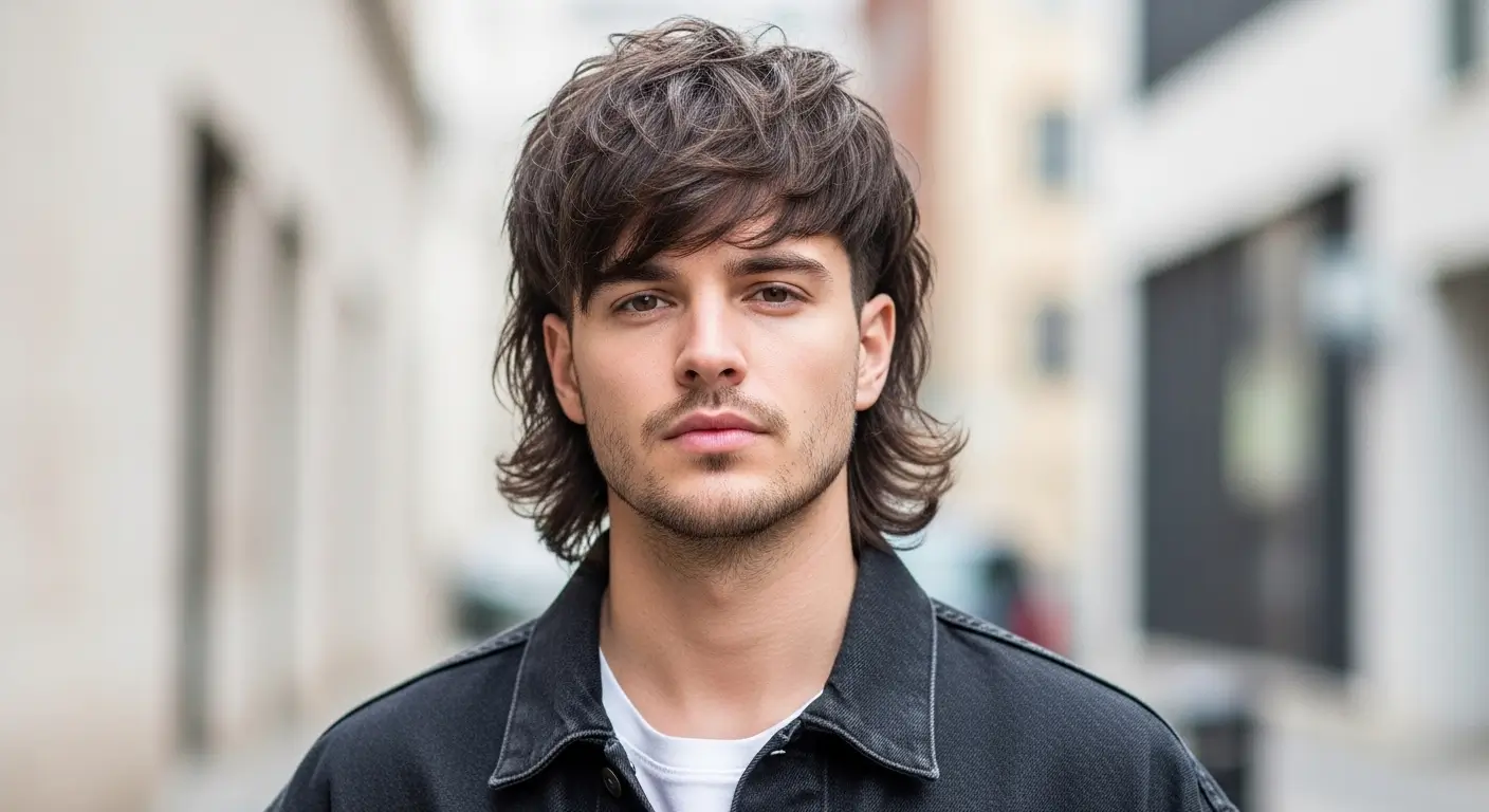 Messy Layered Mullet Hair
