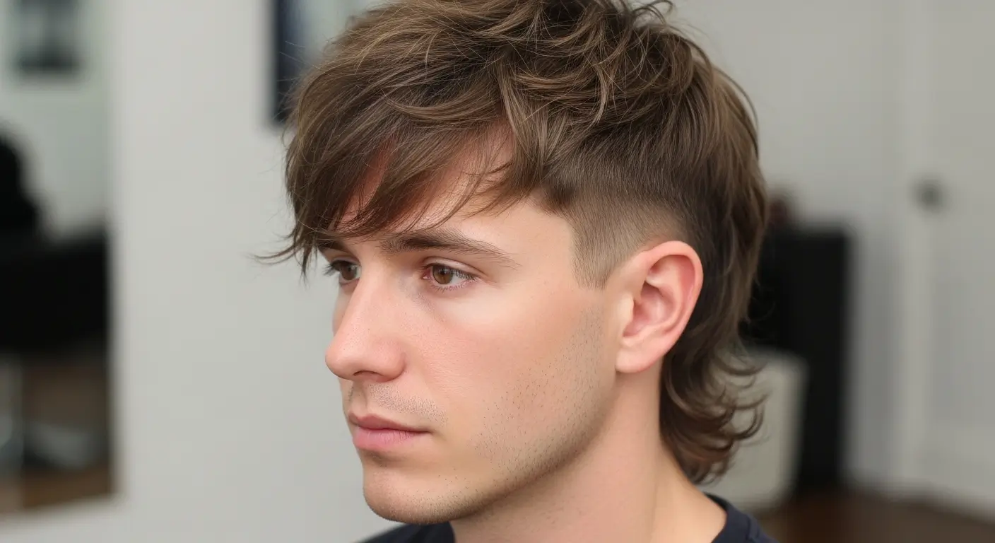 Fashionable Messy Mullet