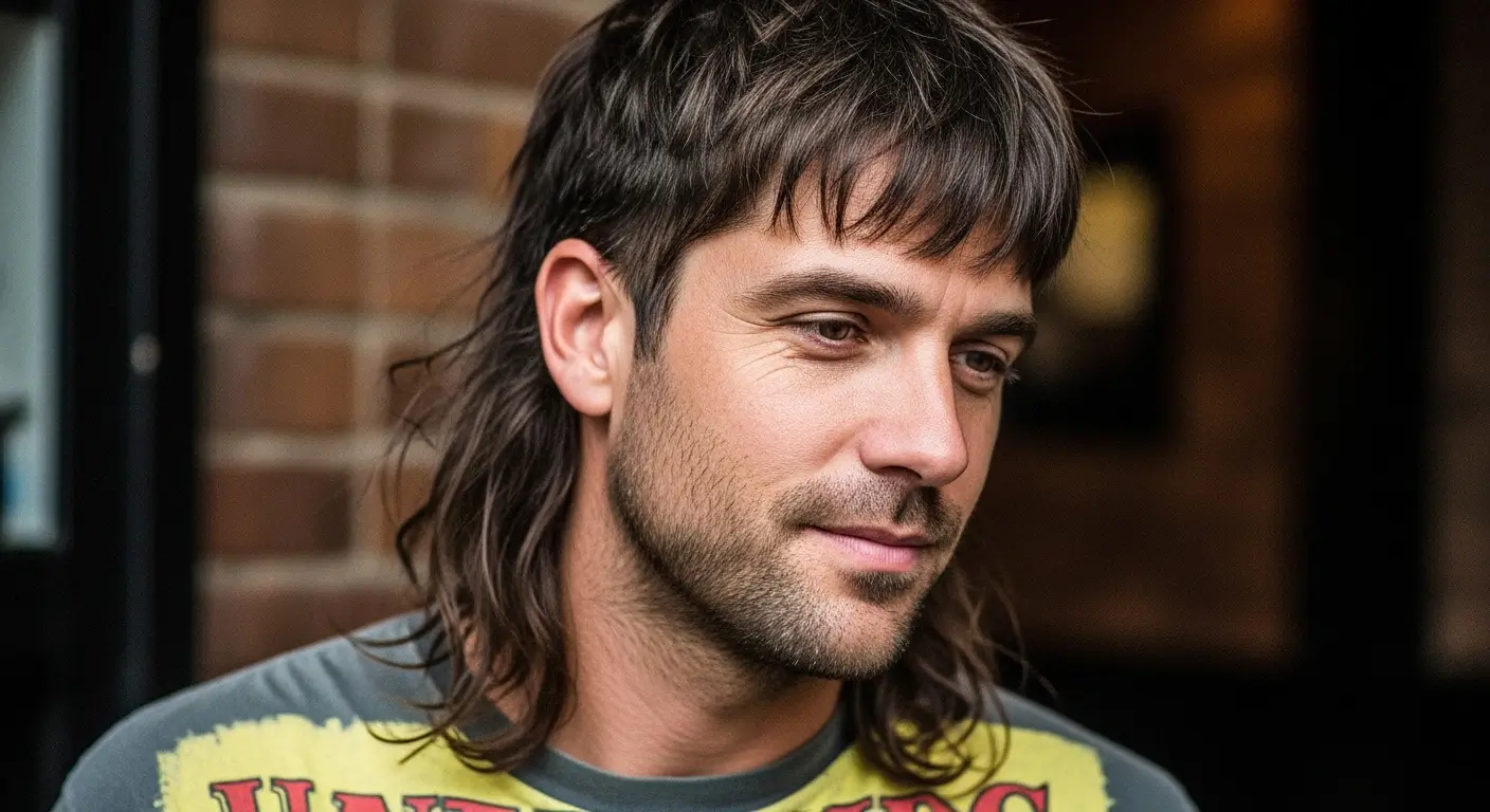 Fashionable Messy Mullet