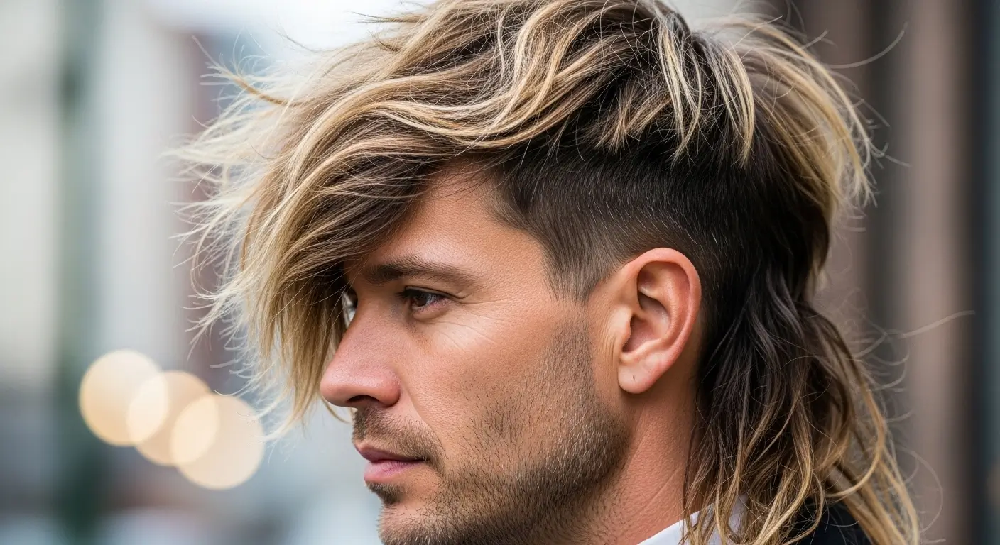 Messy Mullet Side Sweep