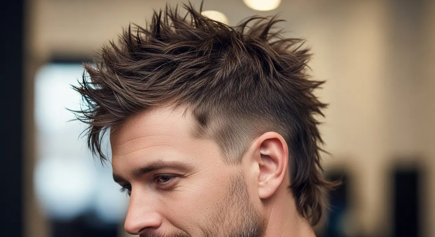 Trendy Mullet Tapered Neckline