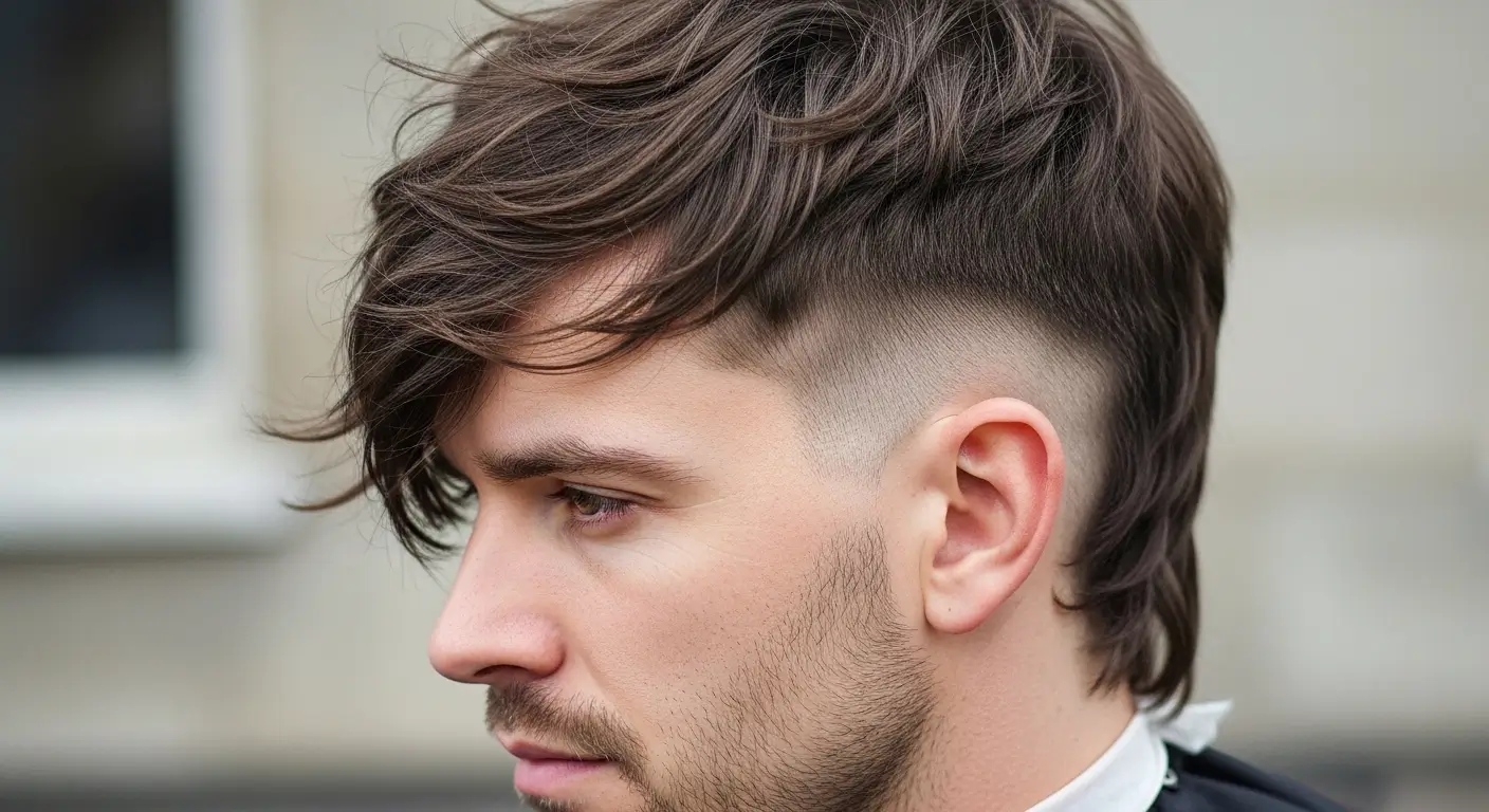 Undercut Messy Mullet