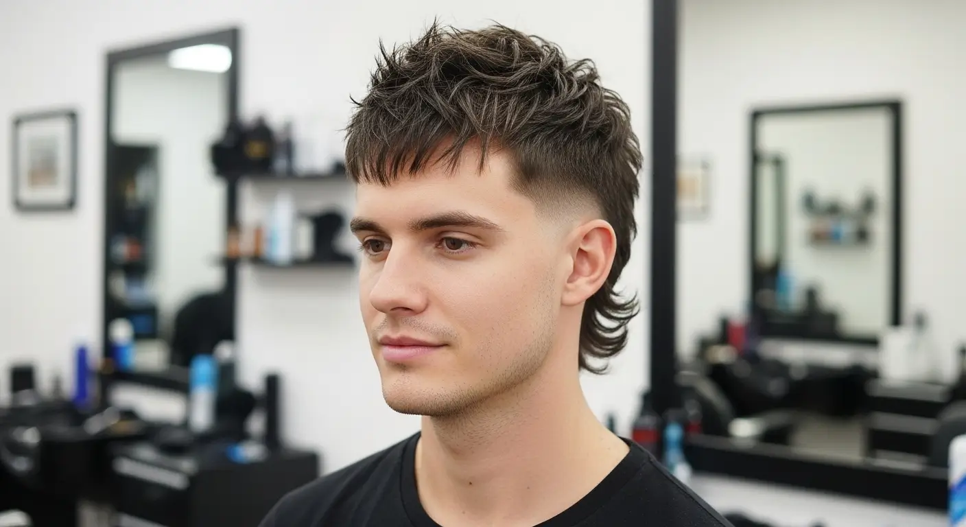 Mini textured mullet