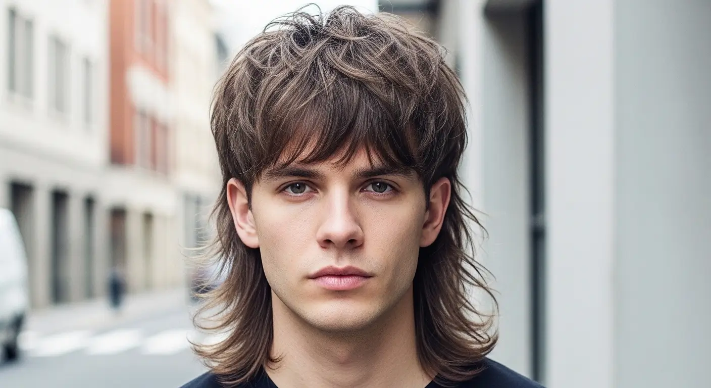 Bold Shag Wolf Mullet Style