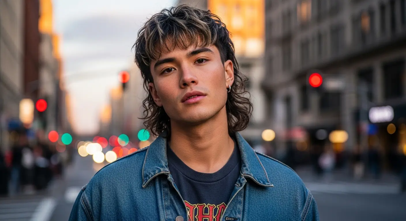 Shaggy Modern Mullet Hair