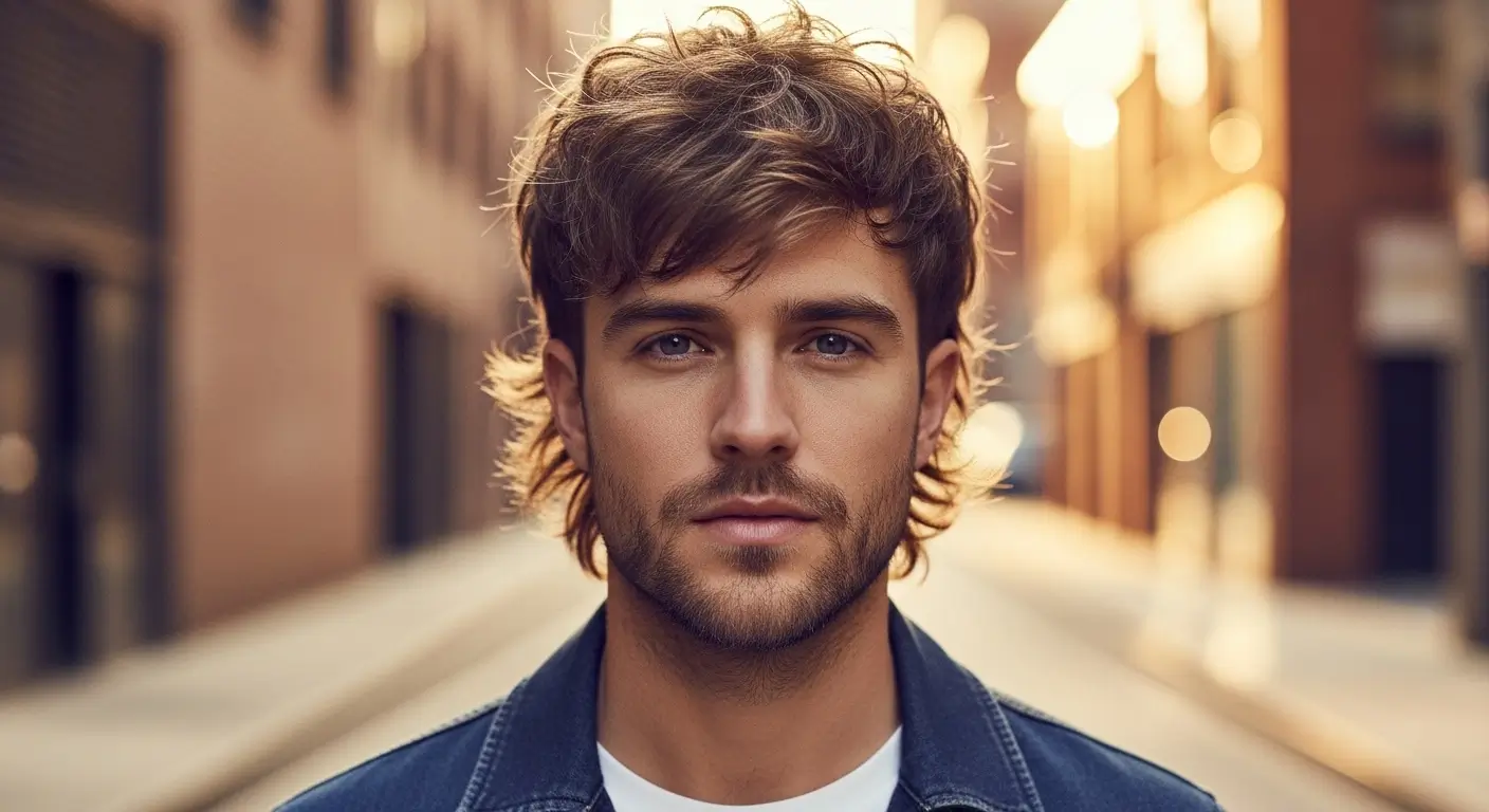 Textured Messy Mullet