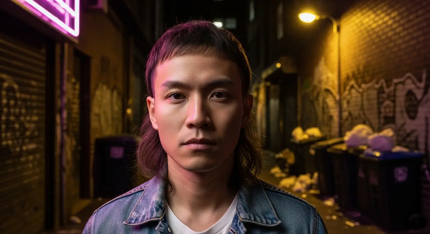 Trendy Thin Hair Mullet