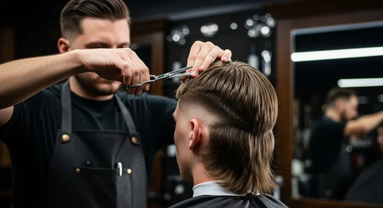 Modern Mullet Straight Hair