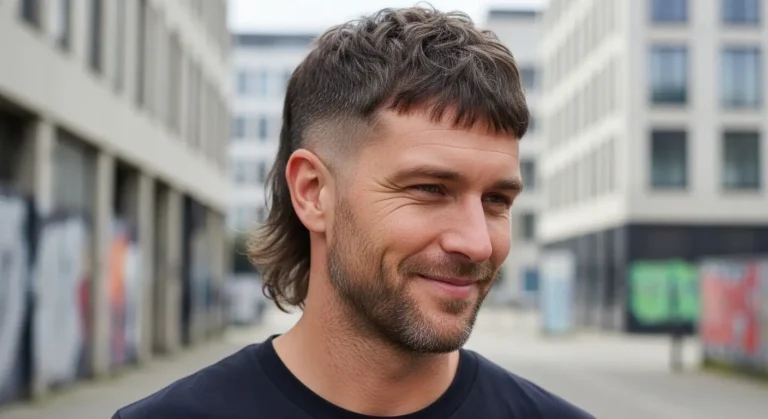 Buzz Mullet Haircut
