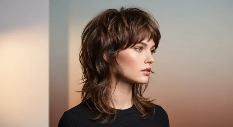 Modern Shaggy Mullet Women