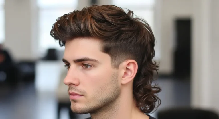 Modern Wavy Mullet Haircuts