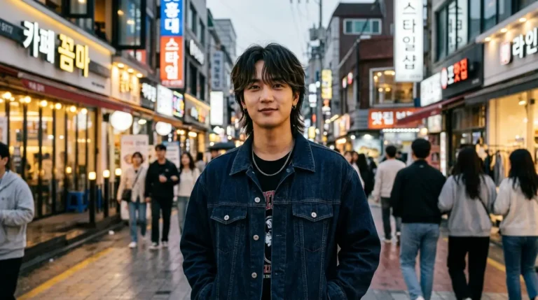 Korean Mullet Haircut