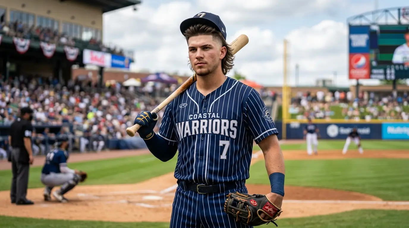 Mullet Fade Baseball Haircuts
